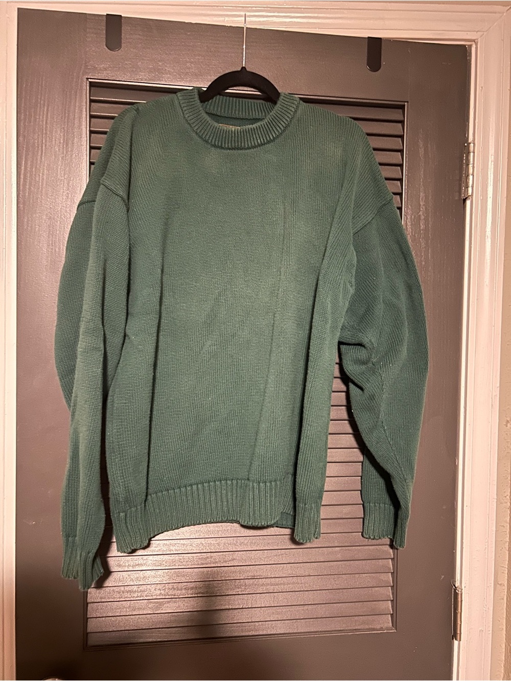 Eddie Bauer Vintage Green Crewneck Sweater